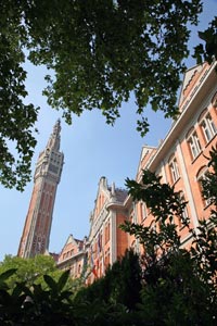 Lille The city hall and its belfry