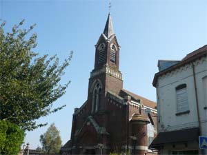 Eglise Notre Dame de Lourdes à Ancoisne